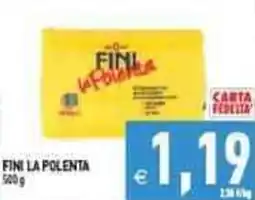 Iperfamily Fini la polenta offerta