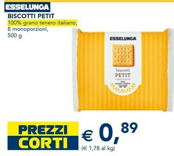 Esselunga Biscotti offerta
