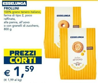 Esselunga Frollini offerta
