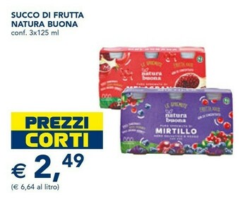 Esselunga Succhi di frutta offerta