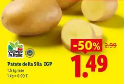 Lidl Patate della Sila IGP offerta
