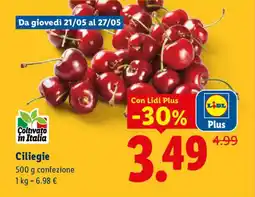 Lidl Ciliegie offerta