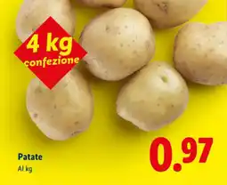 Lidl Patate offerta