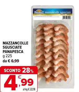 Iperal Mazzancolle sgusciate PANAPESCA offerta
