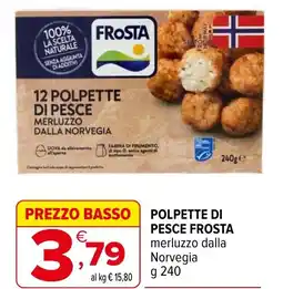 Iperal Polpette di pesce FROSTA offerta