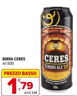 Iperal Birra CERES offerta