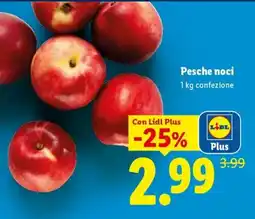 Lidl Pesche noci offerta