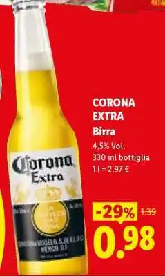 Lidl Corona Extra offerta