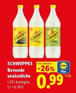 Lidl SCHWEPPES offerta