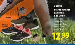 Lidl CRIVIT Scarpe outdoor da donna o da uomo offerta