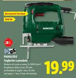 Lidl PARKSIDE Seghetto a pendolo offerta