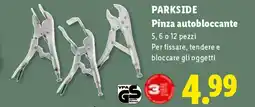 Lidl PARKSIDE Pinza autobloccante offerta