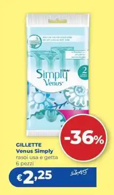 Acqua & Sapone GILLETTE Venus Simply offerta