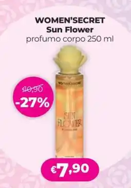 Acqua & Sapone WOMEN'SECRET Sun Flower offerta