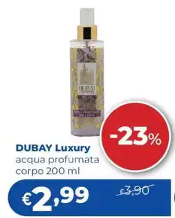 Acqua & Sapone DUBAY Luxury offerta