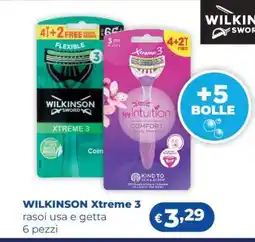 Acqua & Sapone WILKINSON Xtreme 3 offerta