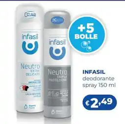Acqua & Sapone INFASIL DEODORANTE SPRAY 150 ml offerta