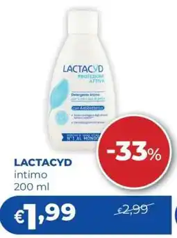 Acqua & Sapone LACTACYD intimo 200 ml offerta