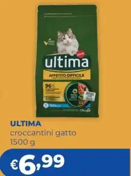 Acqua & Sapone ULTIMA croccantini gatto 1500 g offerta