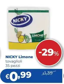 Acqua & Sapone NICKY Limone offerta