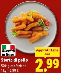 Lidl Storto di pollo offerta