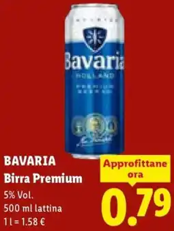 Lidl BAVARIA Birra Premium offerta