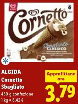Lidl ALGIDA Cornetto Sbagliato offerta