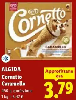 Lidl ALGIDA Cornetto Caramello offerta