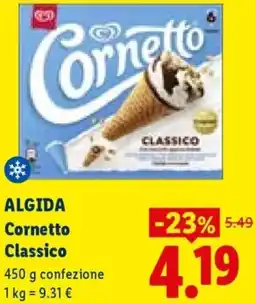 Lidl ALGIDA Cornetto Classico offerta