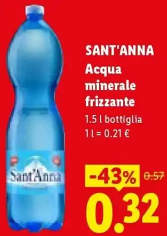 SANT'ANNA Acqua minerale frizzante