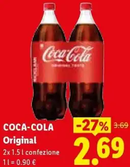 Lidl COCA-COLA Original offerta
