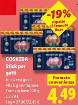 Lidl COSHIDA Stick per gatti offerta