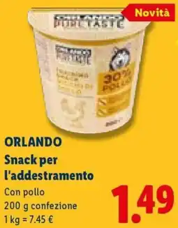 Lidl ORLANDO Snack per l'addestramento offerta