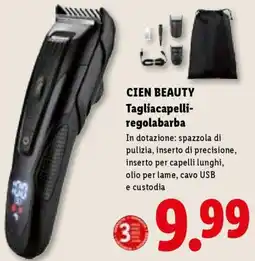 Lidl CIEN BEAUTY Tagliacapelliregolabarba offerta