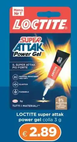 Acqua & Sapone LOCTITE super attak power gel colla offerta