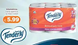 Acqua & Sapone Tenderly kilometrica carta igienica 12 maxi rotoli offerta