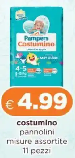 Acqua & Sapone Pampers costumino pannolini offerta