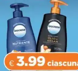 Acqua & Sapone Leocrema nutriente, olio argan offerta