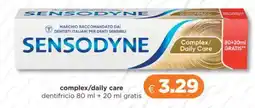 Acqua & Sapone SENSODYNE complex/daily care dentifricio offerta
