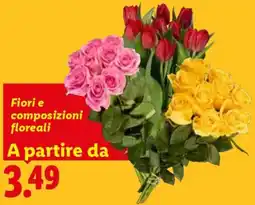 Lidl Fiori e composizioni floreali offerta