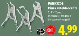 Lidl PARKSIDE Pinza autobloccante offerta