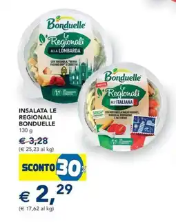 Esselunga Insalata le regionali BONDUELLE offerta