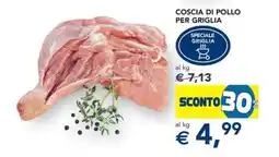 Esselunga Coscia di pollo per griglia offerta