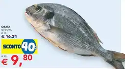 Esselunga ORATA già pulita offerta