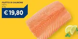 Esselunga Filetto di salmone intero offerta
