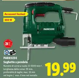 Lidl PARKSIDE Seghetto a pendolo offerta