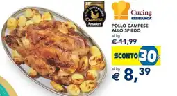 Esselunga Esselunga pollo campese allo spiedo offerta