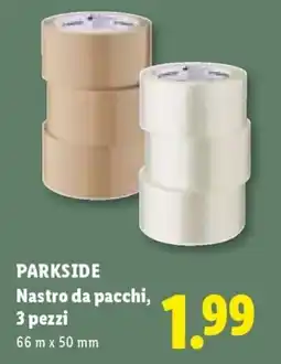Lidl PARKSIDE Nastro da pacchi, 3 pezzi offerta