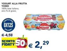 Esselunga Yogurt alla frutta YOMO offerta