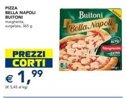 Esselunga Pizza bella napoli buitoni margherita, surgelata offerta
